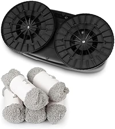 HUTT 10 pezzi, 5 paia panni Accessori originali ddc55 ddc5 c65 robot lavavetri fenetre