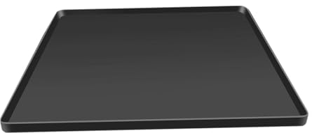 perfk Bac d'égouttage en Silicone sous le tapis de réfrigérateur, tapis de sol pour Mini-réfrigérateur, congélateur, pour la cuisine, Machine à laver, noir, 60x50cm