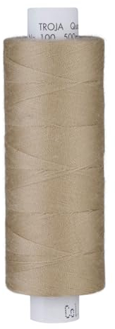 Nadeltraum Nähgarn Polyester 500 cm dunkelbeige