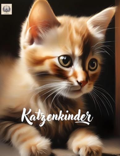Katzenkinder: 40 zauberhafte Malvorlagen zum Ausmalen und Entspannen (Malbücher für Mädchen und Jungen)