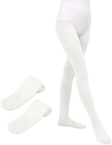 MYSSUCI 2 Paare Ballettstrumpfhose 90 Den Tanzstrumpfhosen für Mädchen Kinder und Damen