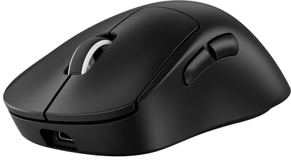 Logitech G PRO X Superlight 2 DEX Wireless Gaming Mouse, 60g pro-Grade Right-Handed Mouse with 5 programmable Buttons, USB-C Charging, 44k DPI Sensor, up to 8 kHz Polling for PC/Mac - Black
