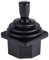 EKOUQIN Industrie-Joystick SMC45D zweiachsiger Hall-Wippenkreuz-Grenzwert, elektrischer Steuergriff Industrie-Joystick für industrielle Steuerung(24V,Output 0.3-4.7V)