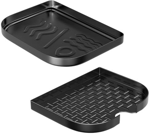 WEBROIL 6613 Vielseitigkeit Erweiterungsset für Weber Lumin Compact Elektrogrill, Schwerlast Stahl Räucherbehälter Pfanne für Weber 91010901 91300901, Elektrischer Smoker Grill Zubehör für Weber