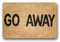 MDEIMAT Fußmatte Go Away