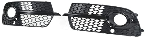 Kühlergrill für Nebelscheinwerfer, 2 Stück, Netzabdeckung für Nebelscheinwerfer, Glänzend Schwarz, Links und Rechts, Ersatz für, SQ5 2013–2017