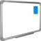 Retoo Magnetisches Whiteboard 60x45 cm mit 3 magnete, 2 Schwarz Marker und Trocken Abwischbar, mit stabilem Aluminiumrahmen und Zubehörschale, für Büro Schule Haushalt, Magnettafel, inklusive Gabboard