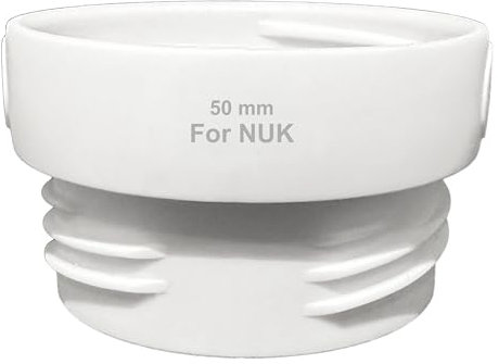 Adapter für Babyflaschen NUK First Choice - Kompatibel mit Flaschenwärmer Ø50 mm - Universalanschluss - Einfach zu bedienen und zu reinigen