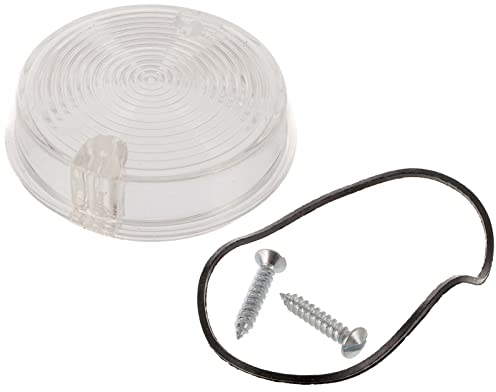 MZA-Flügel Blinkerkappe hinten, rund, weiß inkl. Gummidichtring + Schrauben - Simson S50, S51, S70, SR50, SR80 - MZ ETZ, TS
