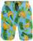 visesunny Herren Badehose Schwimmen Strand Surfen Board Shorts Bademode schnell trocknendes Netzfutter Badeanzüge mit Taschen, Tropische Banane, XXL