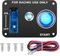 DC12V panel del interruptor del coche botón de inicio del coche interruptor de encendido del coche deportivo de carreras 50A + interruptor de palanca 20A para el carro del barco marino del coche