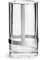 Sagaform Hold vase medium, Silver H 150 mm (Glas) D 145