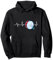 Bassdrum Heartbeat Bass Drum Geschenk Bass Drum Pullover Hoodie