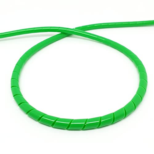 Capgo Gaine Spirale pour câble Bleu 2 m Vert Fluo