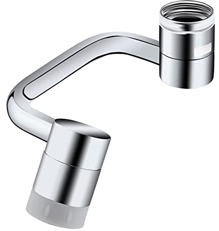 Nuevo YO Extensor de grifo giratorio universal de gran ángulo giratorio con brazo robótico giratorio de boquilla de agua, adaptador de grifo, filtro de salpicaduras, grifo de cocina, grifos