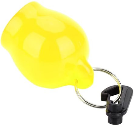 Agatige Porte Octopus Rond, Embout Buccal Embout Buccal Détendeur Embout d'Embout de Détendeu en Silicone Plongée en Apnée Skum-Ball Octopus Accessoire de Plongée, Jaune