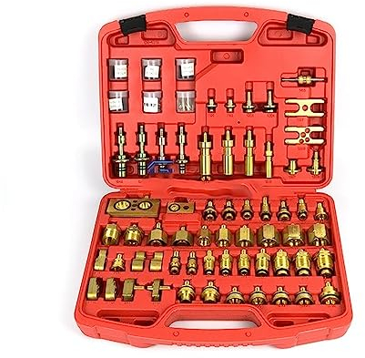 OSBELE Kältemittel-Gas-Lecksucher, Klimaanlagen-Lecktest-Kit, AC-Reparaturwerkzeuge for Europa und Europa. Amerikanisches Auto R134a R12