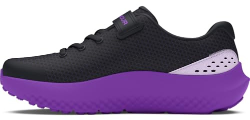 Under Armour Mädchen Laufschuhe GPS Surge 4 AC 3027109 Black/Lavish/Salt Purple 28