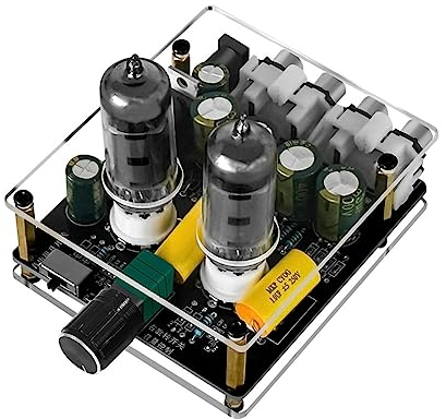 Xptieeck 1 PCS Dc Fertigplatine 6K4 Röhrenverstärker HiFi Röhrenvorverstärkerplatine mit Boost-Version