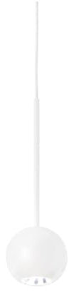 Ideal Lux ARCHIMEDE Integrierte LED-Kugel-Deckenleuchte, Weiß, 250 lm, 3000 K