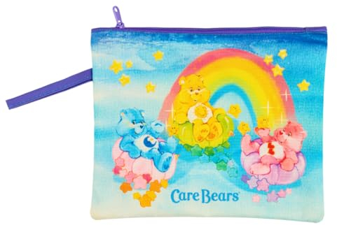Franco Collectibles Care Bears Classic Beach/Pool Wasserdichter Badeanzug, Make-up, Kulturbeutel, offizielles Lizenzprodukt