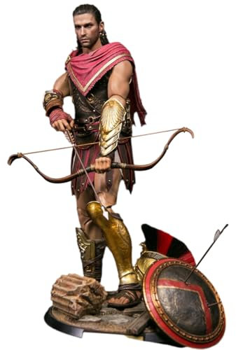 HiPlay DAMTOYS, Assassin's Creed Odyssey: Alexios, Video Game Style Figure Full Set, 1:6 Scale Collectible Action Figure DMS019