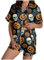 TYUIOP Pyjamahose Damen lang v-Ausschnitt nachtwäsche modal nachtwäsche Schlafanzug Damen Lange Hose kurzes Oberteil Lounge Set Damen gestreift Matching Pyjamas Satin Pyjama Schlafanzug