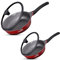 INTIGNIS® 10-Piece Non-Stick Cookware Set – Deep Frying Pans (28cm + 30cm), GREBLON® Ceramic Coating, Induction Compatible, Anti-Scratch Aluminium, Heat-Sensor Handle