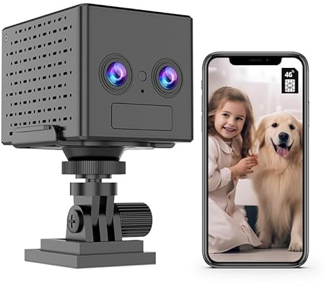 VSTARCAM 3MP Mini-Überwachungskamera für den Innenbereich mit Bewegungsmelder