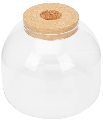 ARTIBETTER Glasflasche Mikrolandschaftsflasche Terrarium Mit Moos Und Pflanzen Für Kreative Grüne Dekoration Im Wohnzimmer Und Esszimmer