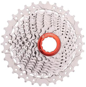 WANGSHAOWEI Fahrrad Zahnkranz MTB Rennrad 8/9/10/11/12 Geschwindigkeit Kassette 11v 25T/28T//30T/32T/34T/36T Kettenrad K7 10v Fahrrad Freilauf Fahrrad Ritzel(10S-34T MTB Folding)