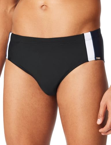 Schiesser Herren Badehose mit Bein Badeshorts mit Schlüsseltasche Jersey enganliegend Single Jersey - Aqua