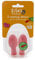 Vital Baby Ella's Kitchen Pouch Spoon Tips - Baby Weaning Spoons - Soft, Gentle and Flexible - BPA, Phthalate & Latex Free - Hygienic Travel Case Included - 4m+ - 2pk Red