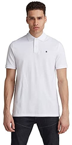 G-Star Para Hombre Polo Dunda, Blanco (white D08513-5864-110), XL
