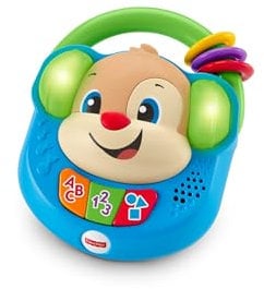 Fisher Price - Lecteur Musique chante et apprend - Jouet électronique rire 6 - 36 mois, fpv06 - version italienne