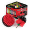 Im Freien - Pferd - Bauernhof - Scheune - Reinigungszubehör - Bohren Brush - Stiff Borste Strom Scrubber Kit für - Gummimatte - Wasser Trough - Schaufeln - Beton - Stein - Ziegel - Spin Brush
