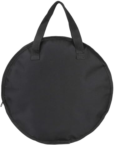 Portable 12 Inch Dumb Drum Practice Pad Bag Black Ox Cloth Carrying Bag Case Percussion Instrument Accessories for Storing Snare Drum Stand, Playing Accessories