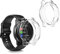 kwmobile Coque Compatible avec Garmin Vivoactive 4S Coque - 2X Étui Cadre écran en Silicone pour Fitness Tracker - Transparent