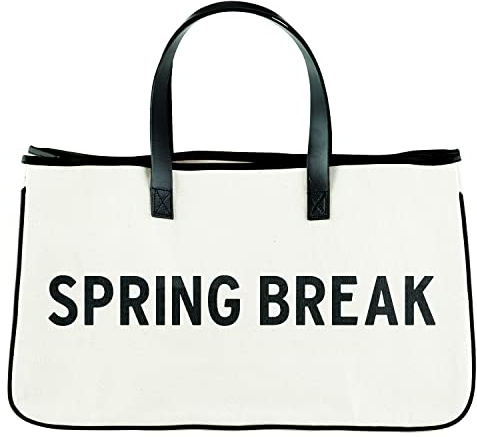 Santa Barbara Design Studio Lili + Delilah Canvas-Tragetasche, 50,8 x 27,9 cm, Spring Break