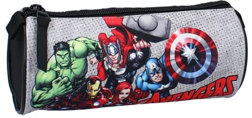 mybagstory - Federmäppchen - Avengers - Kind - Schule - Grundschule - Kindergarten - Tagesstätte - Kinderkrippe - Federmäppchen Jungen/Mädchen - Größe 20 cm