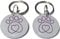 Kompatibel/Ersatz für Petsafe für Microchip RFID Halsbandanhänger Disc Key (2 Stück)