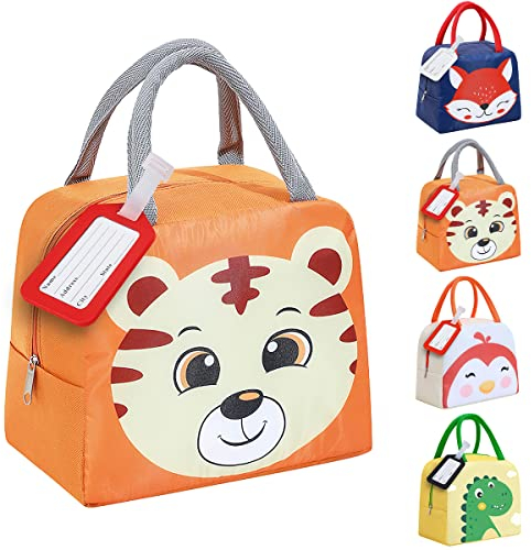 ACTOYS Lunchtasche Kinder, Kühltasche Klein 5L, Lunch Tasche Isoliertasche, Thermo Tasche Mini, Cartoon Lunch Bags, Lunchbox Tasche, Mini Kühltasche für Rucksack