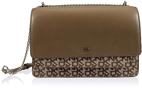 DKNY Women's Bryant Crossbody, Chino/Truffle