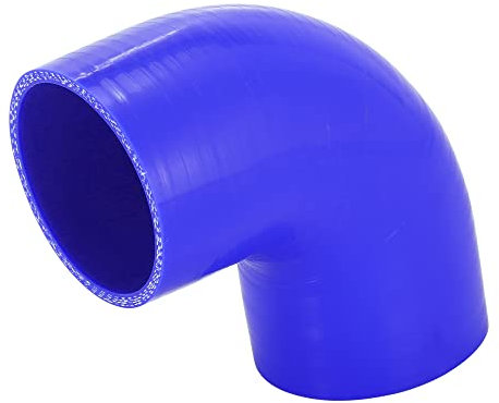 A ABSOPRO Auto 70mm 2.75 ID 90 Gradi Accoppiatore Silicone Tubo Blu