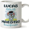 MUGFFINS Tazas Personalizadas para MAESTRO - En Español - Koalificados Personalizados - 11 oz / 330 ml - Regalo Personalizable original y divertido