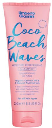 Umberto Giannini Coco Beach Waves Moisture Replenishing Shampoo 250ml