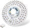 ADZJOY Panel de Luces LED for Techo, módulo LED de 220V, Ventilador de Techo, Kit de Luces LED de 20W, 40W, 60W, 100W, Tablero de Panel LED de Repuesto Redondo(100W Cold White)