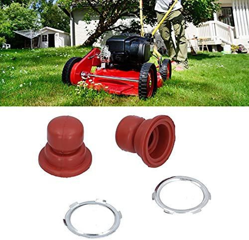 Tnfeeon 2PCS Primer Bulb for Tecumseh 36045A 36045 Lawn Mower Small Engine String Trimmer Eater Chainsaw Leaf Blower Replace Lawn Mower Replacement Accessory