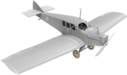 MiniArt 48013 1:48 Junkers-Larsen JL.6. Milit. Service - originalgetreue Nachbildung, Modellbau, Plastik Bausatz, Basteln, Hobby, Kleben, Modellbausatz, Zusammenbauen