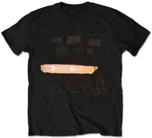 Rock Off officially licensed products Depeche Mode T Shirt Violator Black Spirit Red Band Logo
